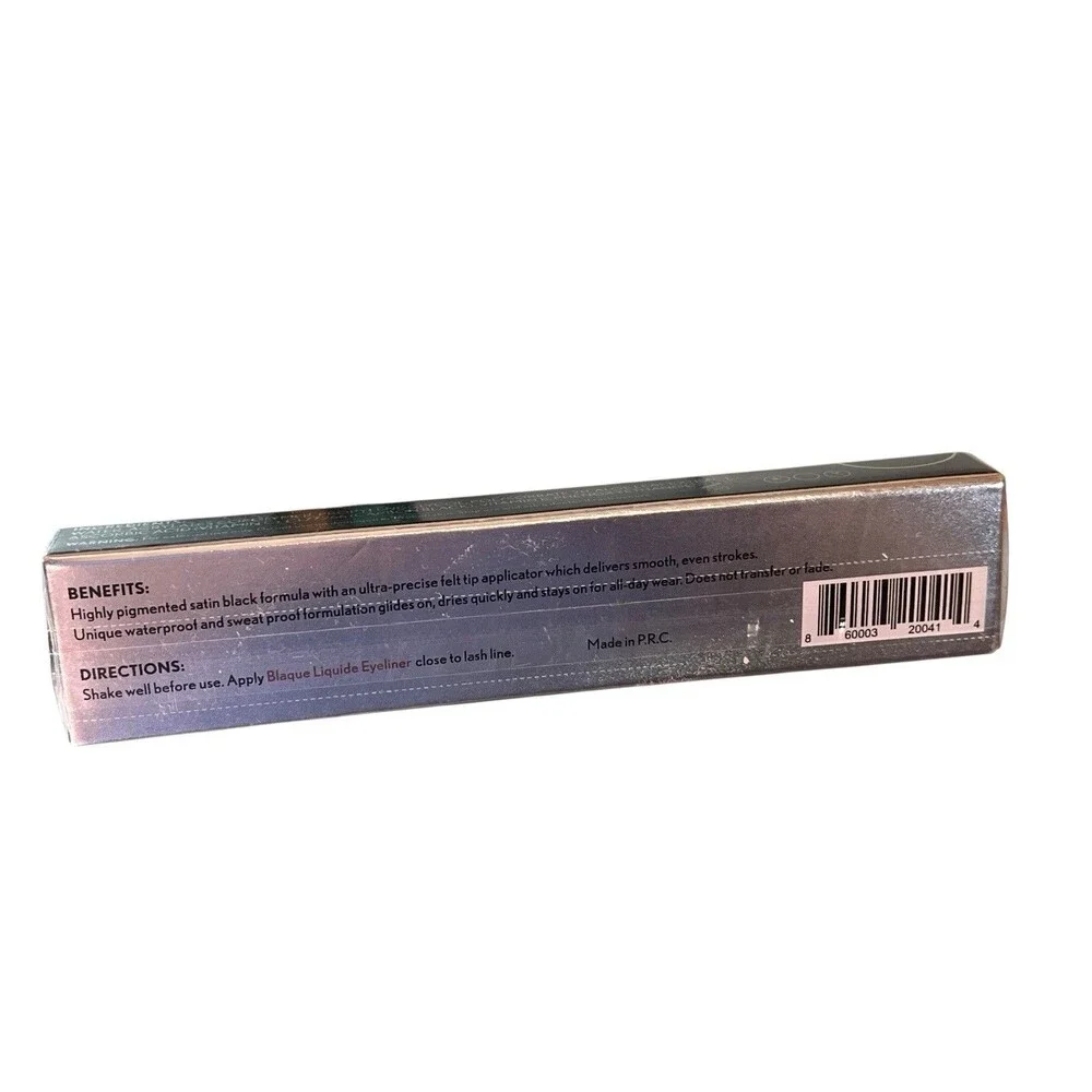 UZO Blaque Liquide Eyeliner New, Sealed in Box 1mL Waterproof, Sweatproof